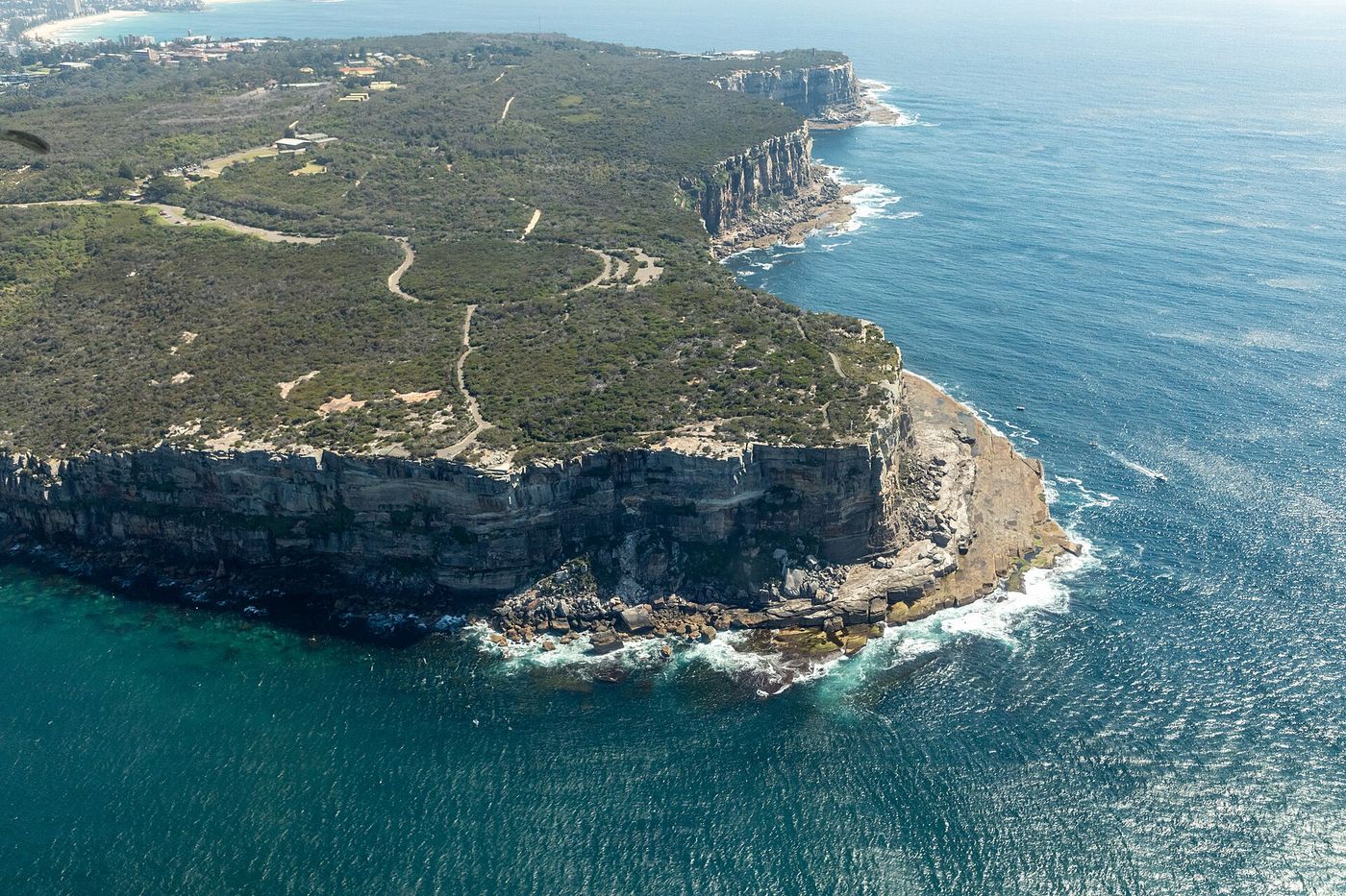 Blue Fish Point on the route