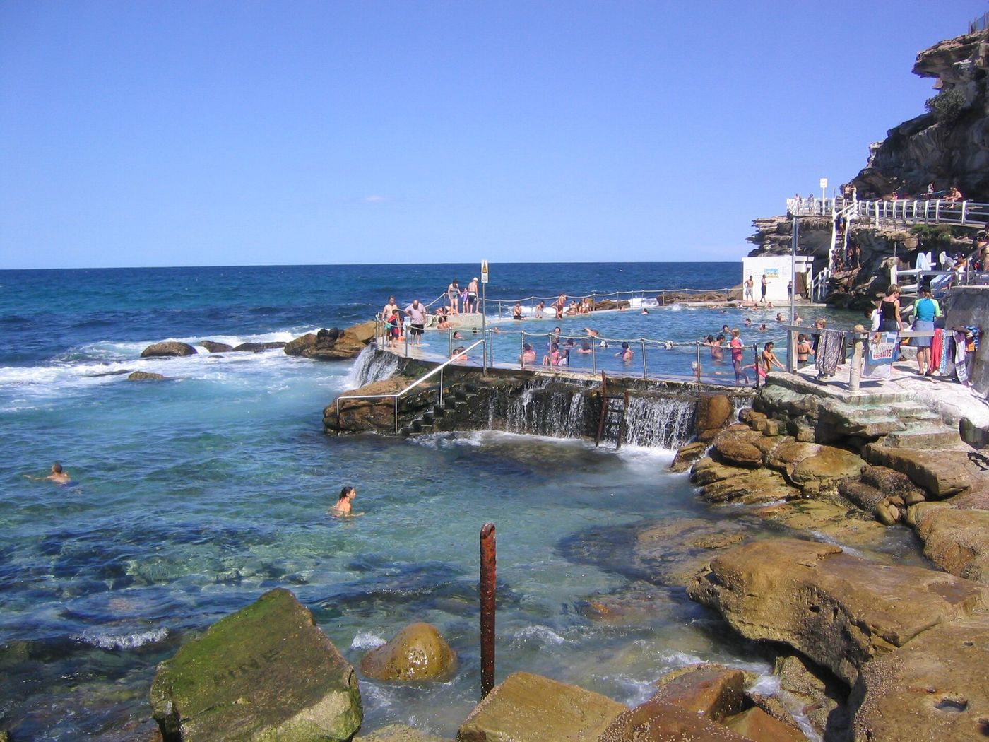 Bronte Baths on the route